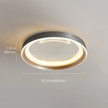 gold clear glass round lights
