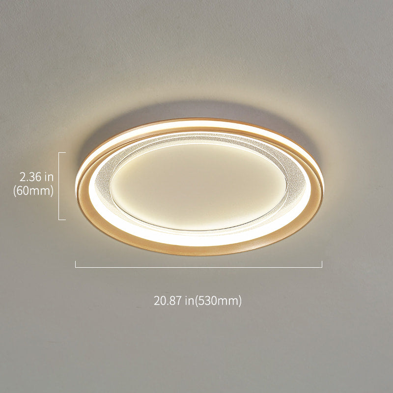 clear glass round lights