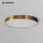 wrap brass ceiling light