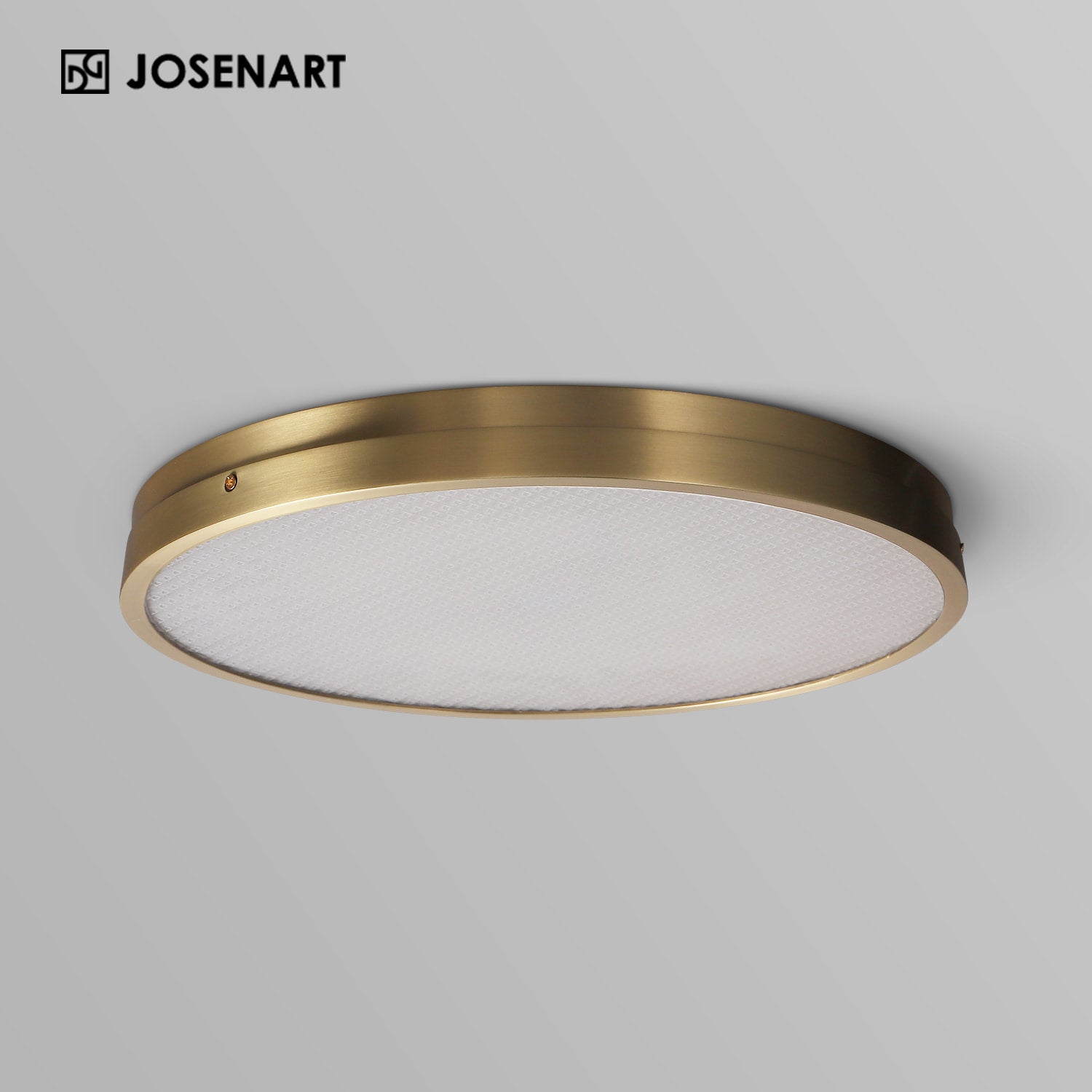 wrap brass ceiling light