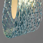 handcrafted glass chandelier