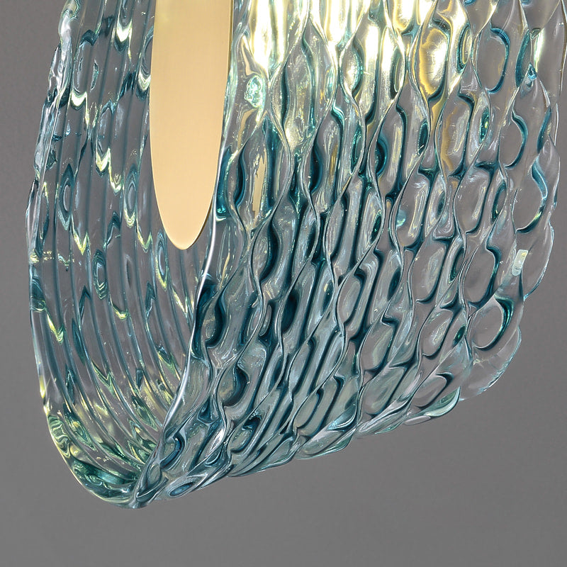 handcrafted glass chandelier