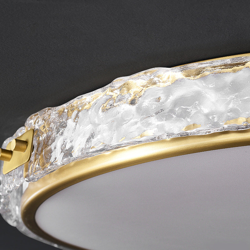 brass round fixture