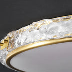 brass round fixture
