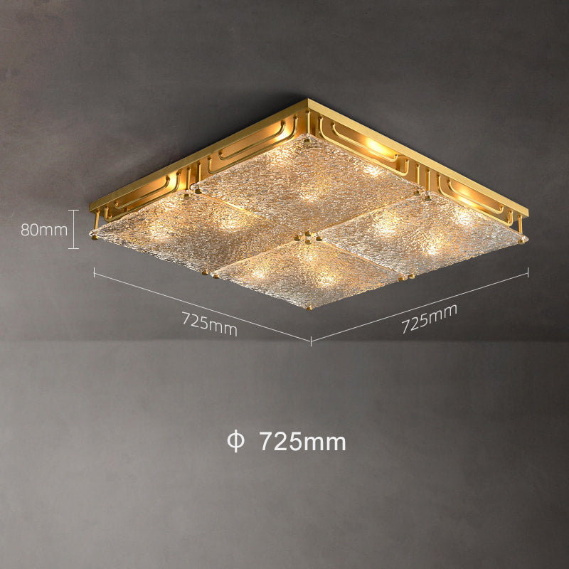 transparent square light