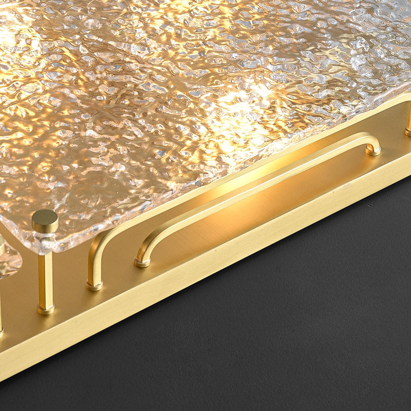 textured glass ceiling light
