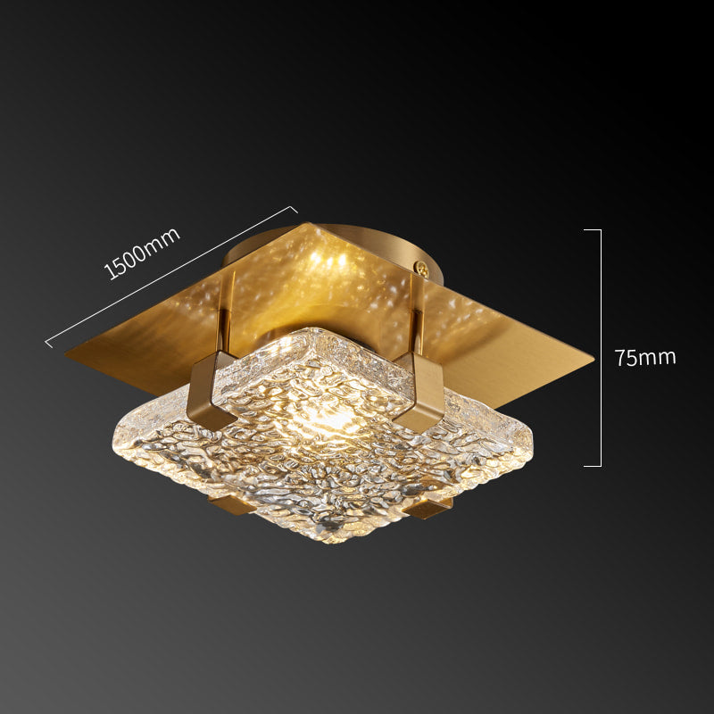 brass led ceiling lights