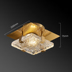 brass led ceiling lights