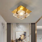 modern clear glass ceiling lights