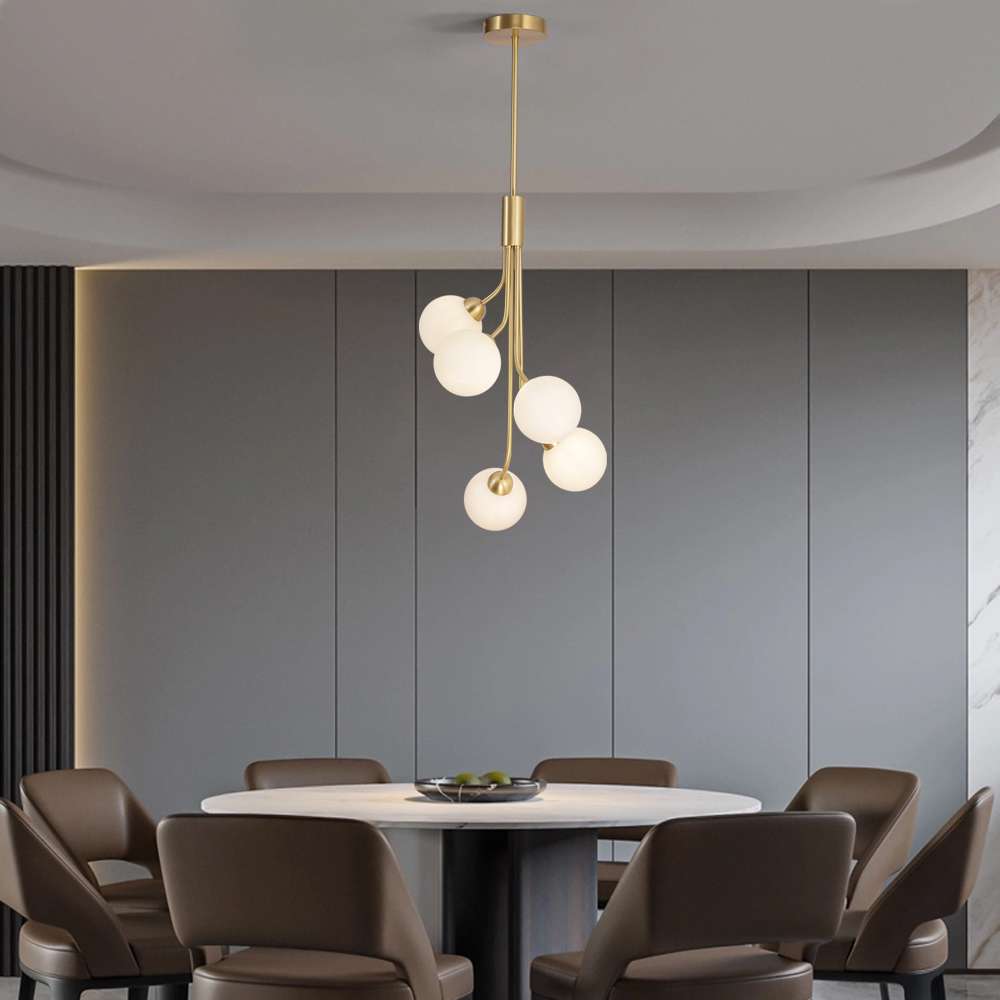 5-lights hanging lamp