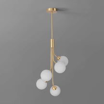 hanging lamp brushed brass