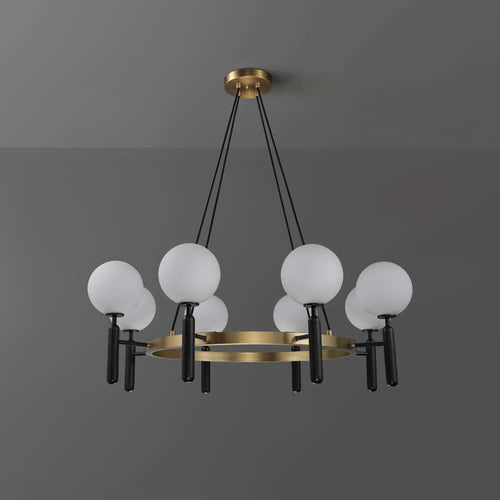 luxury brass chandelier light