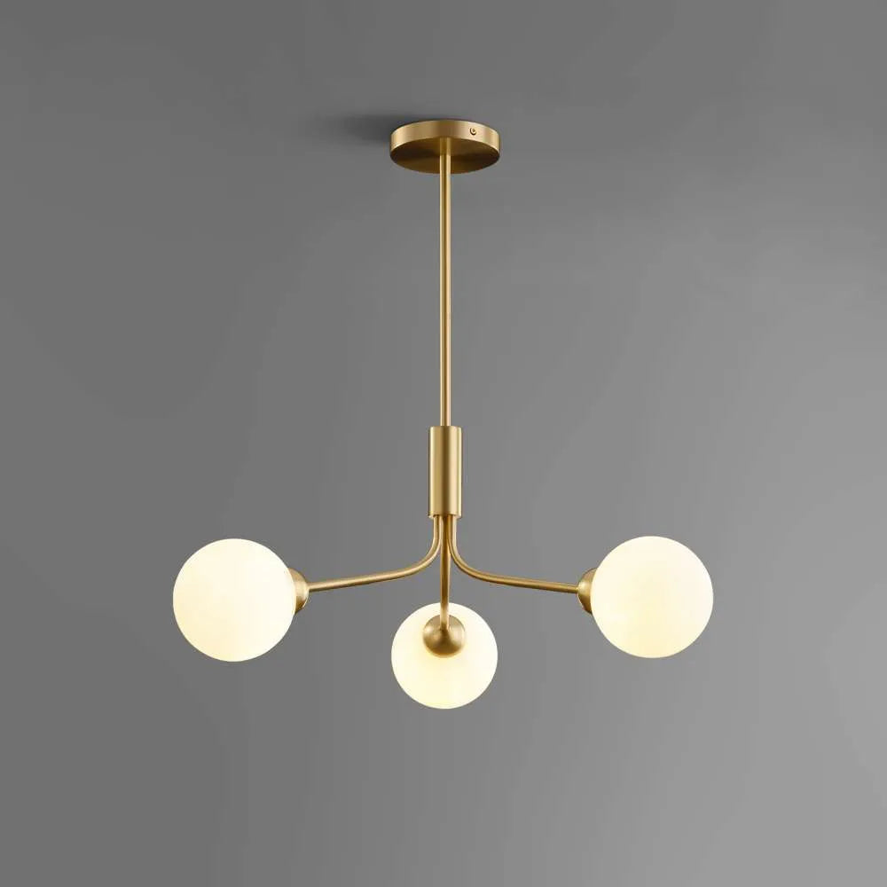 Glass Globe Chandeliers
