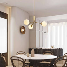satin lampbody white pendant