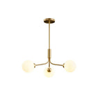 brass murano light