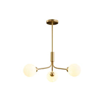 brass murano light