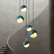 luxury blue chandelier