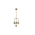 gem clear crystal chandelier