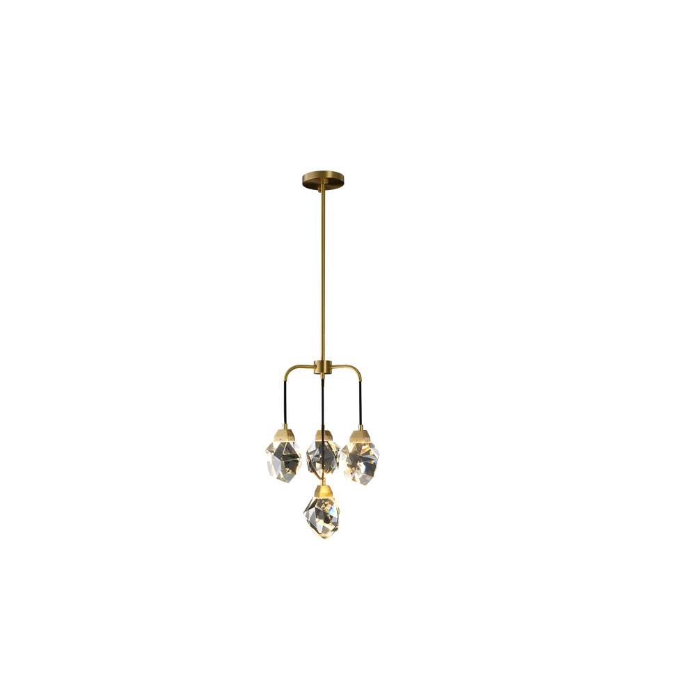 gem clear crystal chandelier