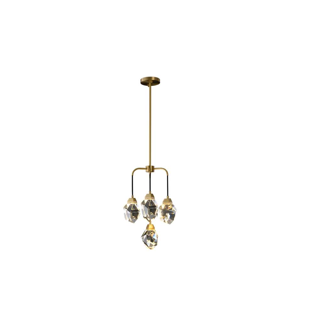 modern gem chandelier