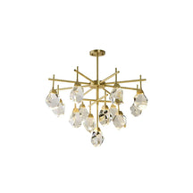 modern round chandelier