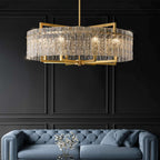 crystal pendant chandelier light