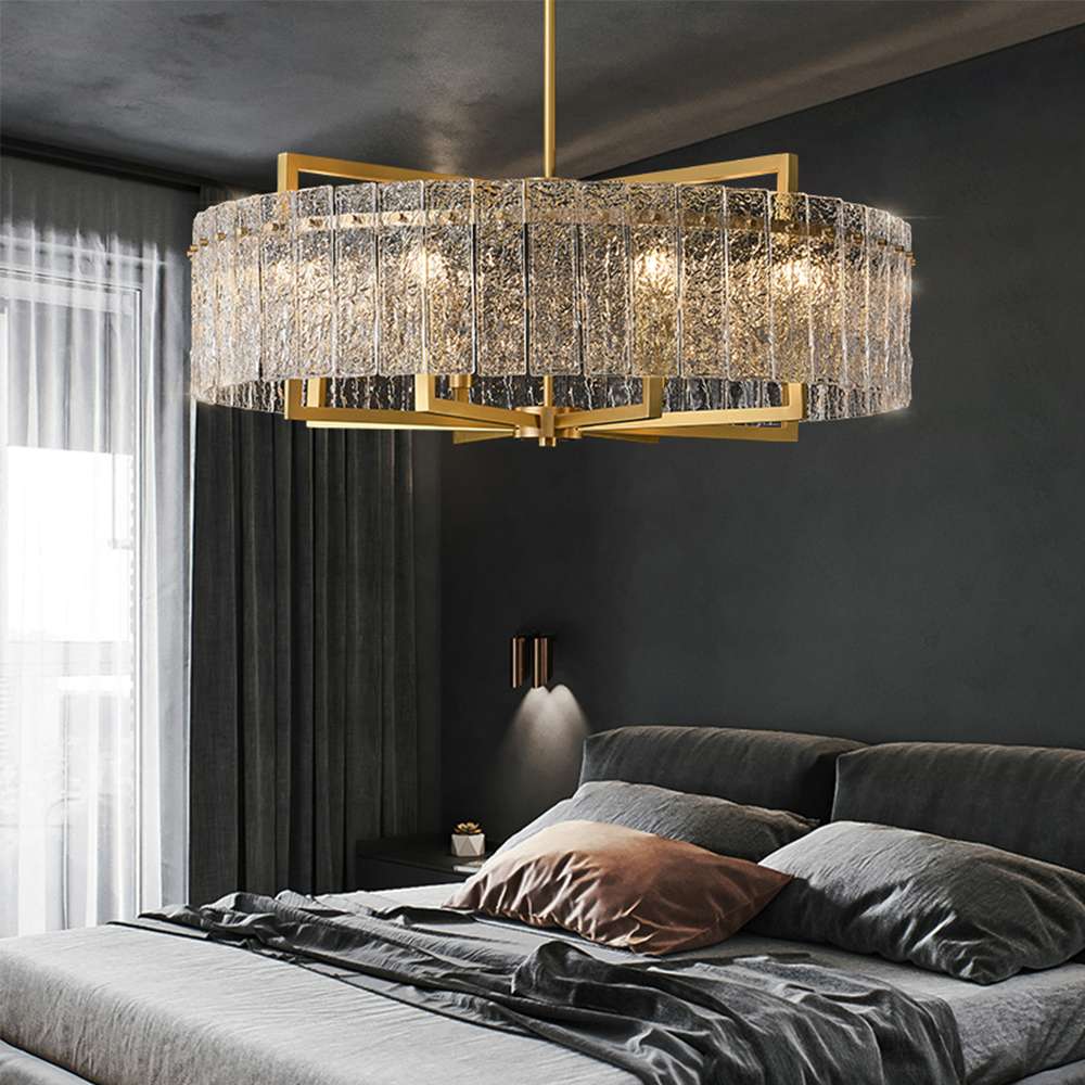 stunning crystal chandelier light