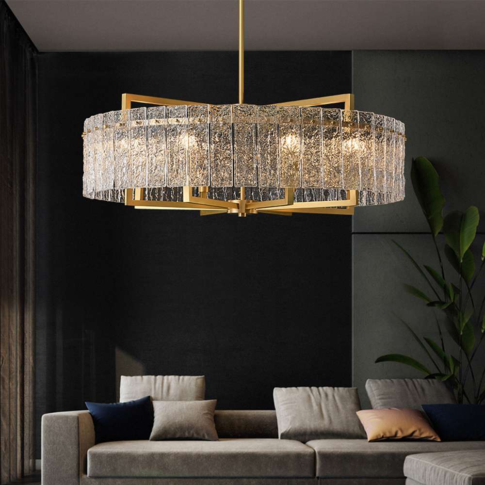high-end crystal chandelier