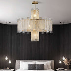 metropolitan style crystal chandelier