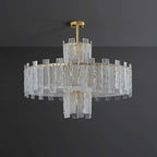 ornate crystal chandelier for dining
