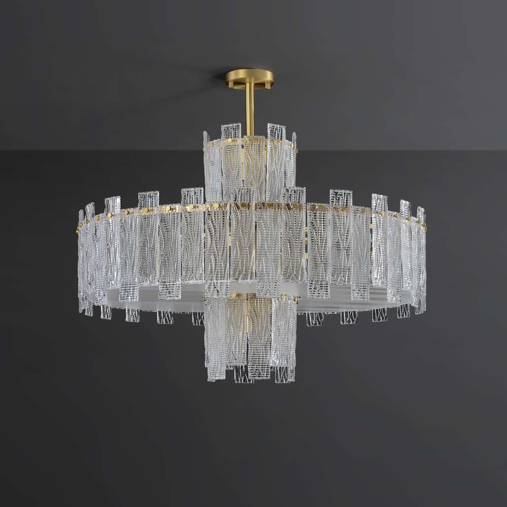 ornate crystal chandelier for dining