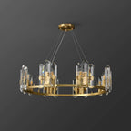 luxury crystal chandelier lamp