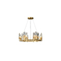 crystal ring chandelier