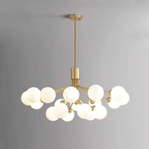brass flowers chandelier