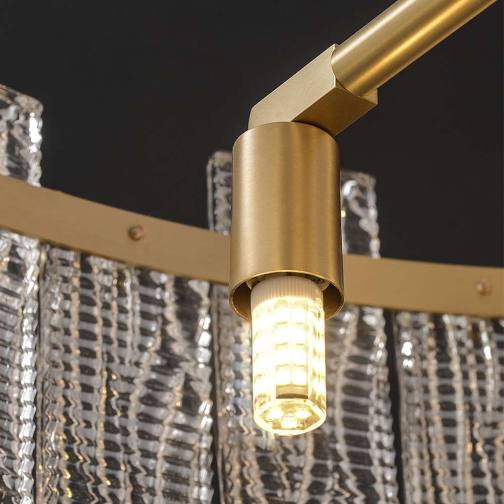 luxury glass pendant lamp