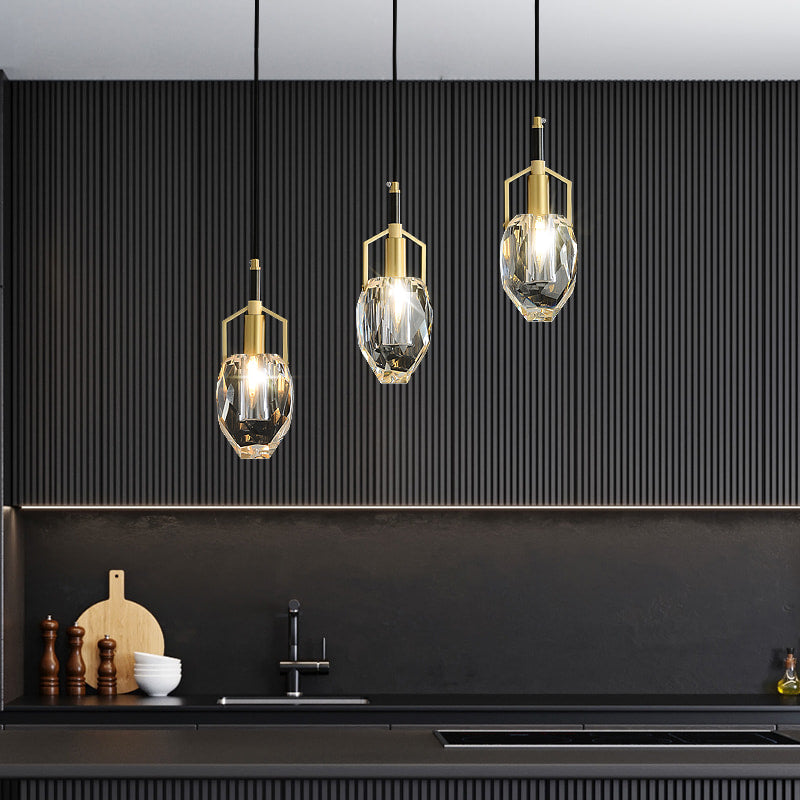 brass pendant light