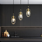 brass pendant light
