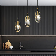 brass pendant light