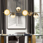 linear chandelier