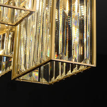 stylish tiered chandeliers