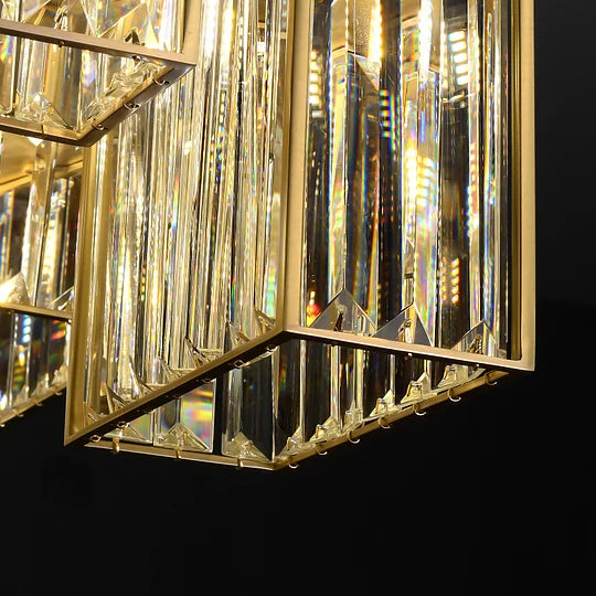 stylish tiered chandeliers
