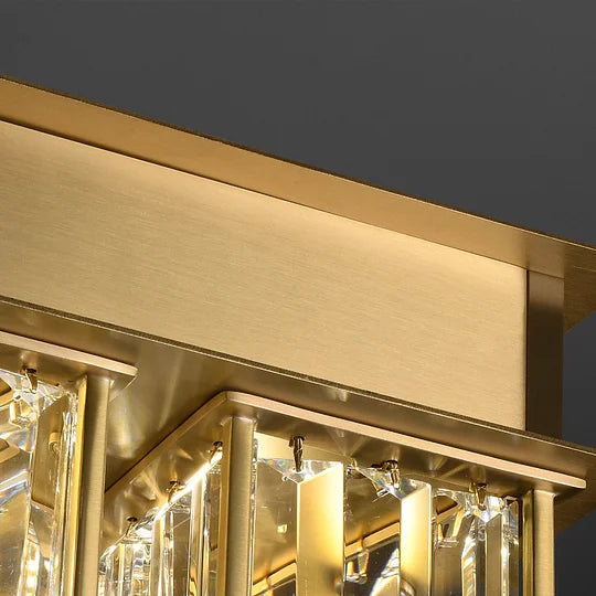 elegant crystal lighting