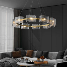light cluster chandelier