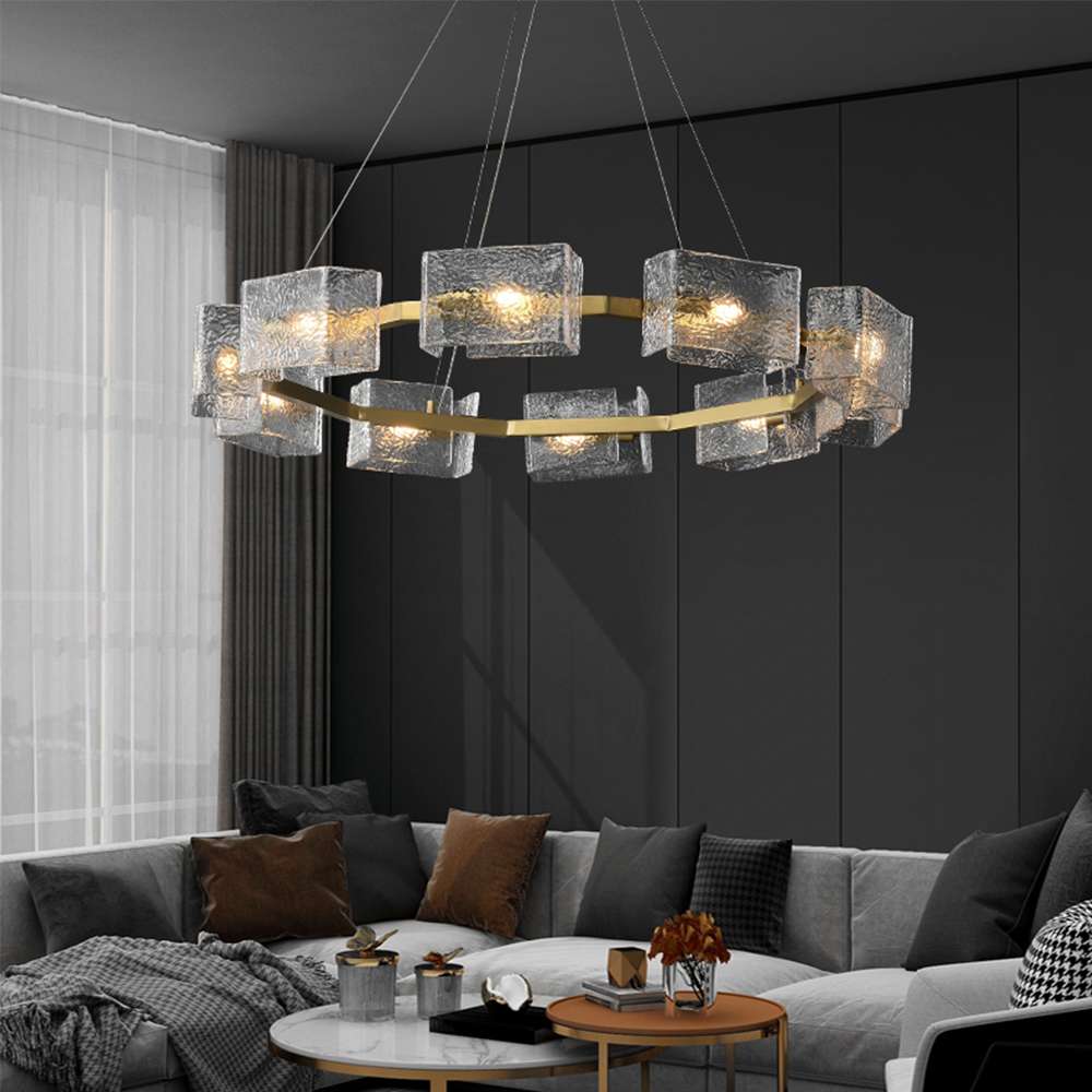 light cluster chandelier