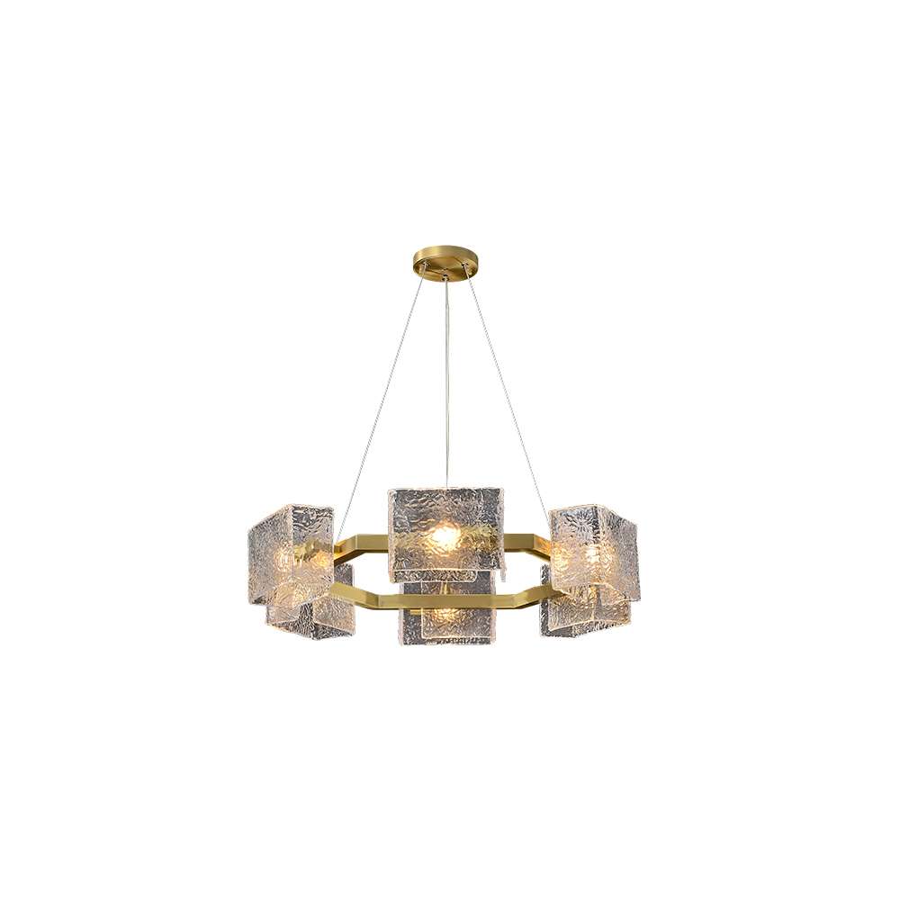 crystal chandelier 6 lights