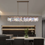 luxurious dining room lighting