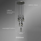 contemporary crystal chandelier