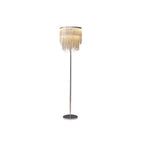 elegant chrome floor lamp