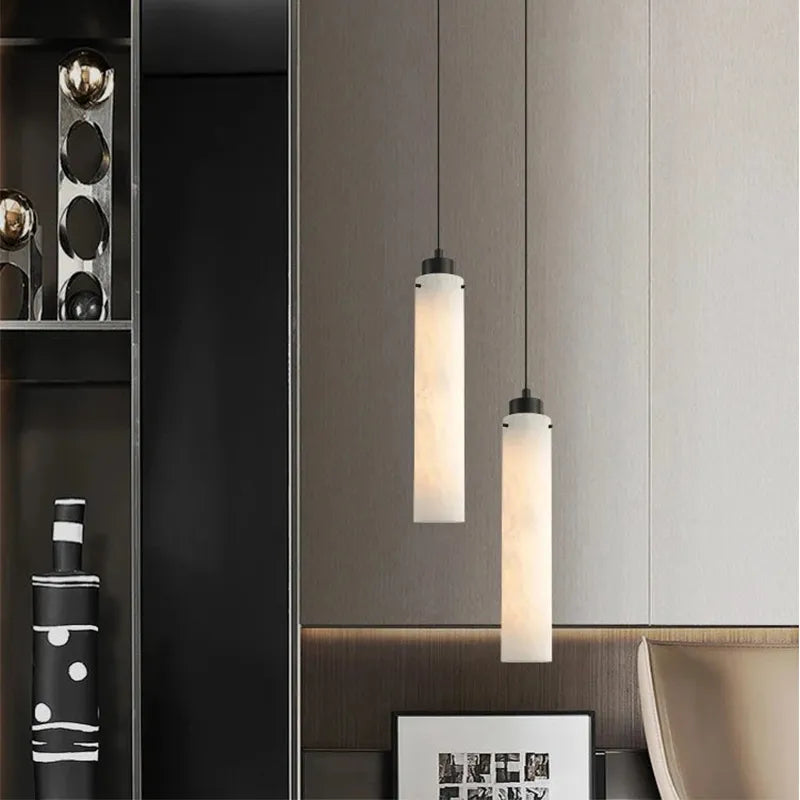 Cirio Alabaster Pendant Lamp - View 2
