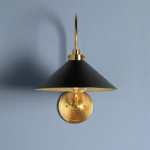 Clivedon Aged Brass Globe Bathroom Vanity Sconce